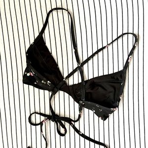 Floral Bathing Suit Top